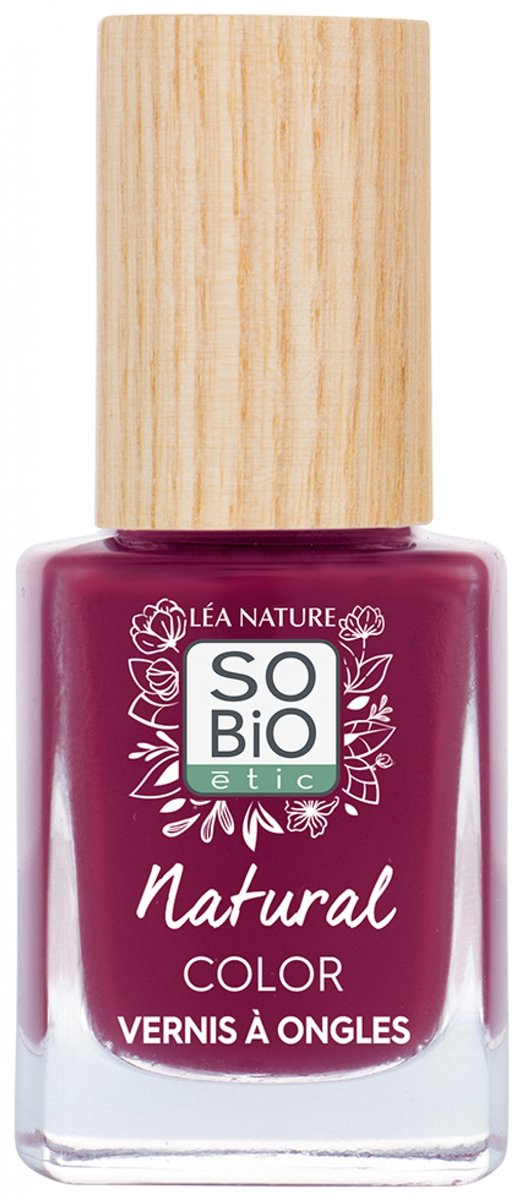 SO’BiO étic nail polish 50 divine purple