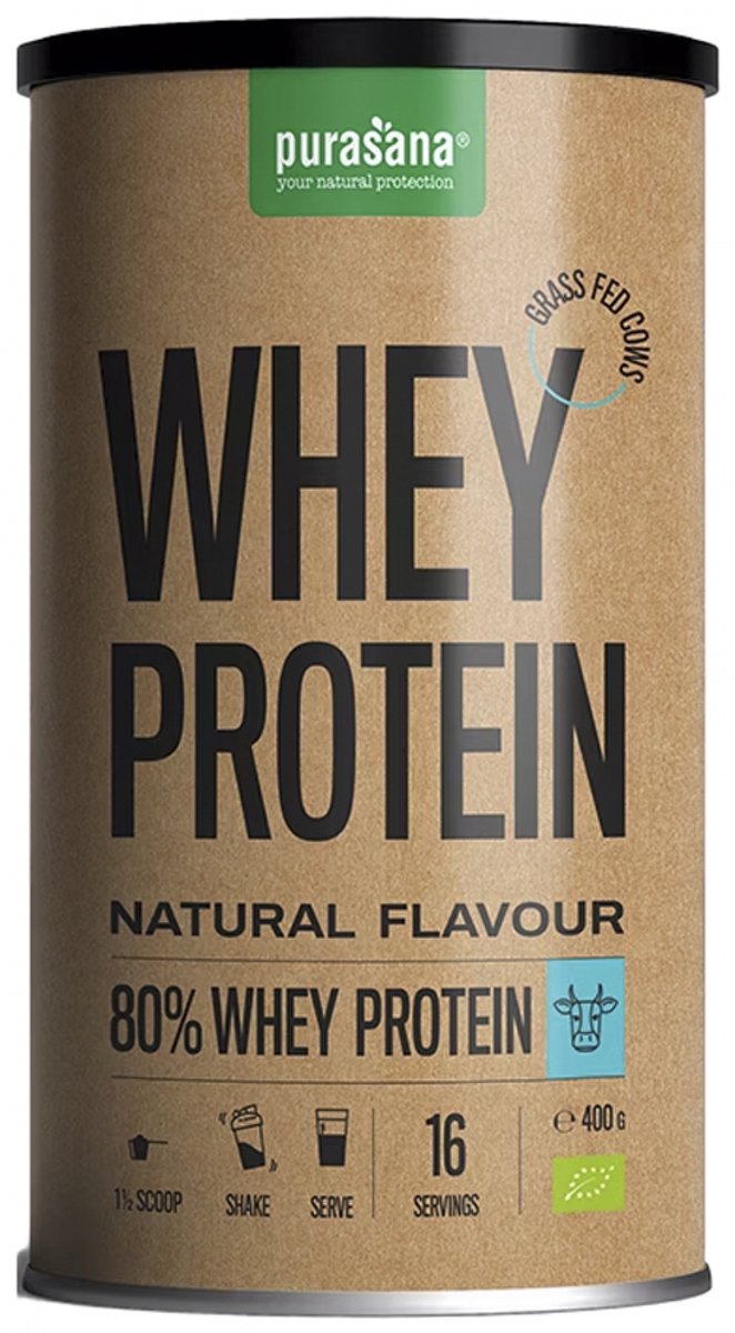 Purasana Whey Protein Naturel 400 gr