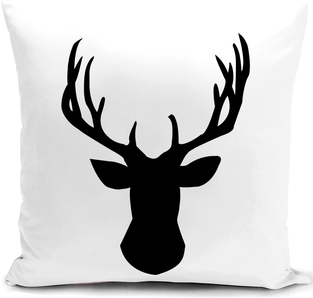 Ibenzoa Kussenhoes 40x40 cm met Hertendessin voor Diverse Interieurs Hirsch