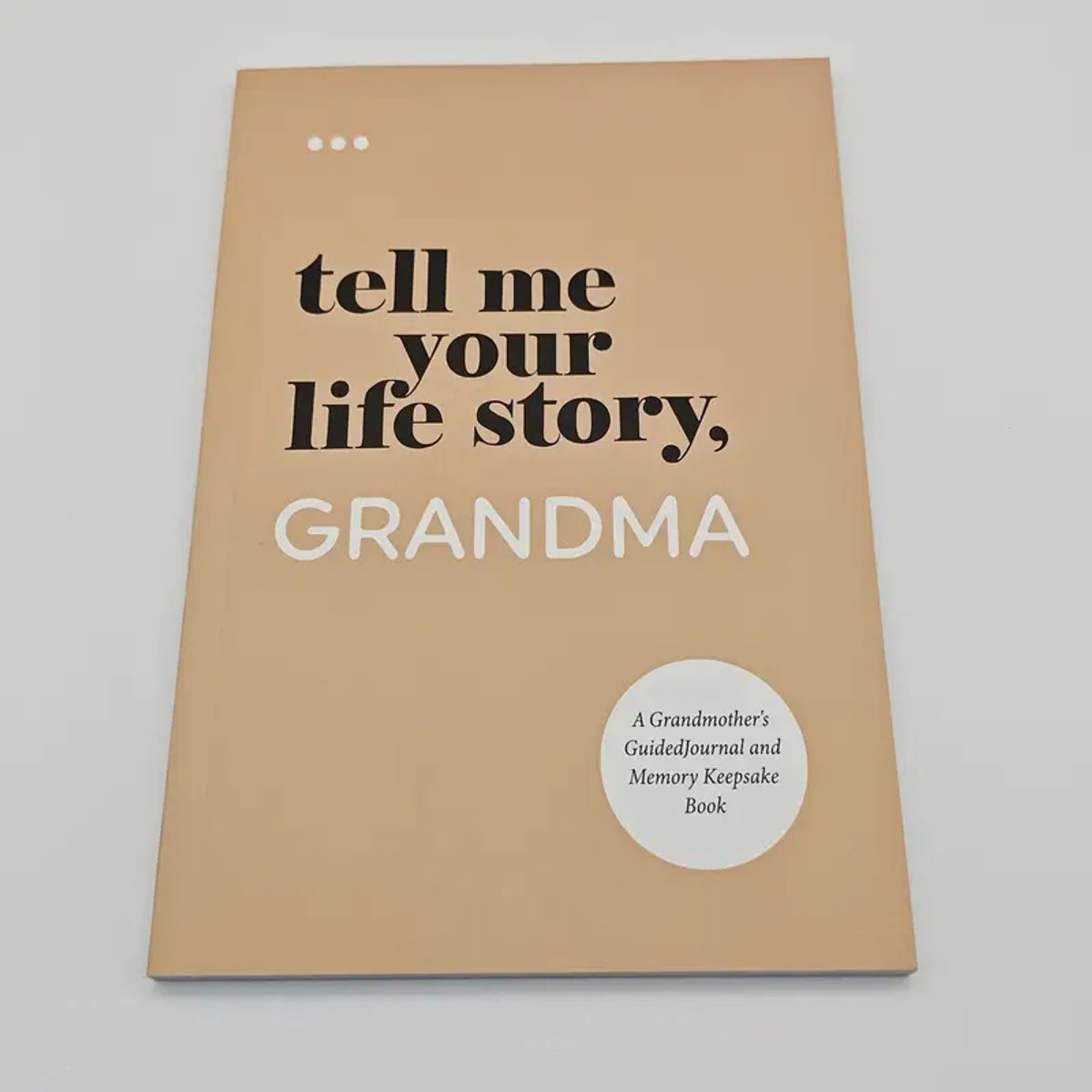 FA-VE Vertel Eens Invulboek – Oma, Vertel Eens | Herinneringsboek voor Oma– Engels