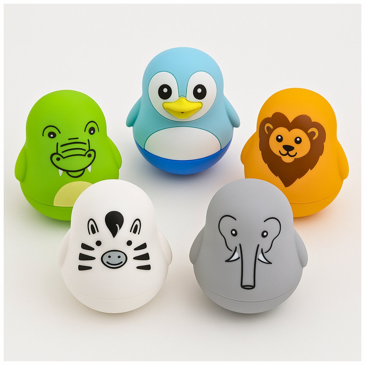TensCare - 5 stuks dierentuin badthermometers (1 set) | badthermometer baby | badthermometer | bad thermometer baby | digitale badthermometer | waterthermometer baby