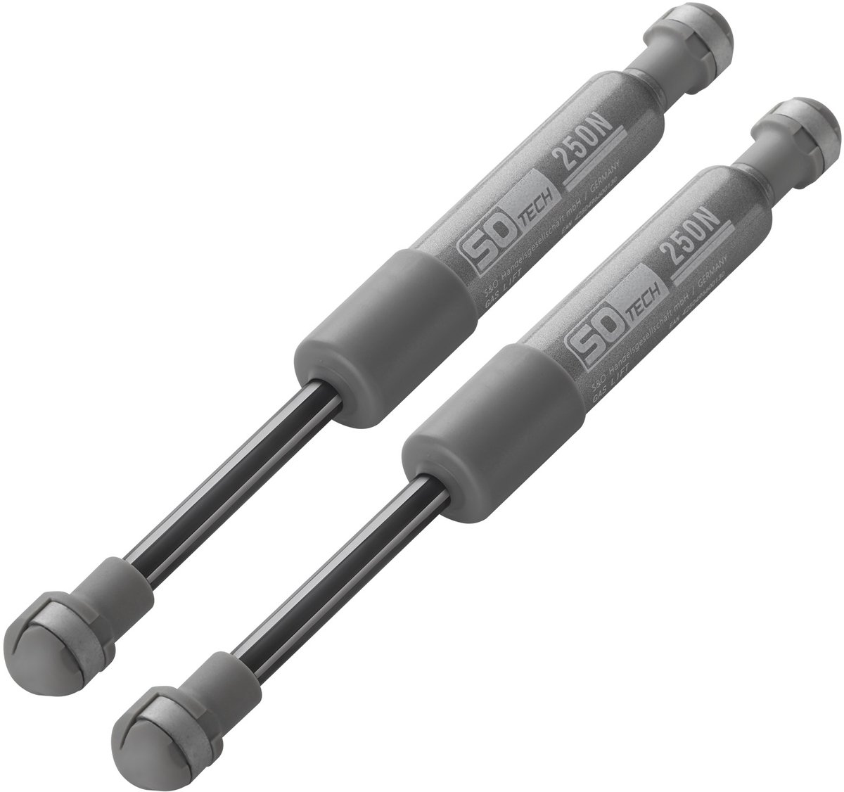 2 stuks Gasdrukdemper 250 N Drukveren reserveonderdeel voor KESSEBÖHMER Lift-o-Mat van SOTECH