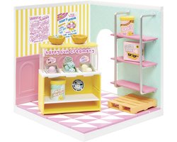 foto van Miniverse™ Make It Mini Spaces™ IJssalon - Knutselset - Bouwpakket- Maak Je Eigen Mini IJssalon