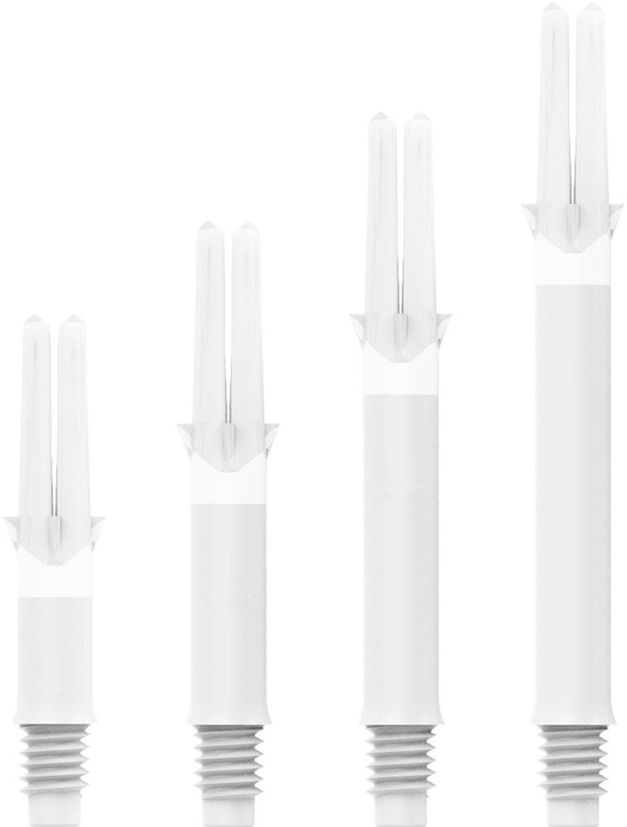 L-Style L-Shaft Locked Straight Milky White - Dart Shafts Short 190