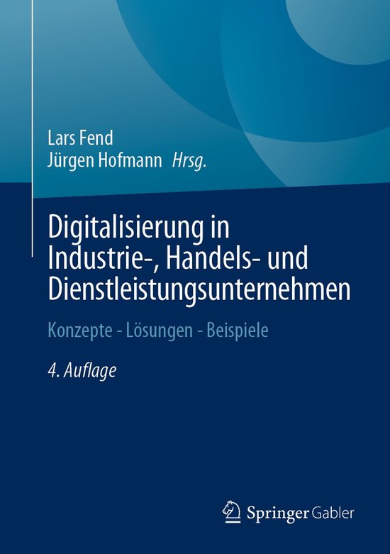 Digitalisierung in Industrie-, Handels- und Dienstleistungsu ... - cover