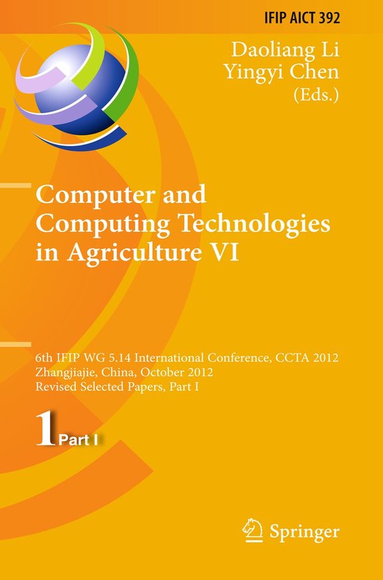 Computer and Computing Technologies in Agriculture VI - cover