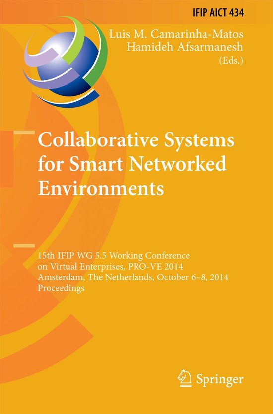 Collaborative Systems for Smart Networked Environments - cover