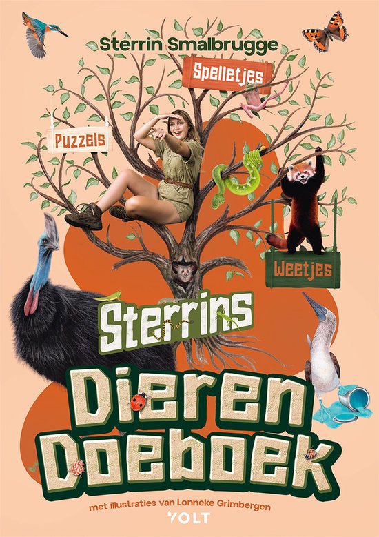 Sterrins dierendoeboek - cover