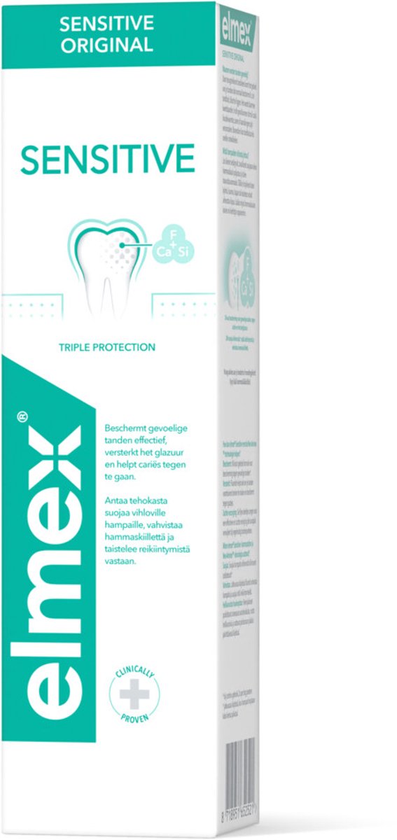 Goedkoopste 3x Elmex Tandpasta Sensitive 75 ml