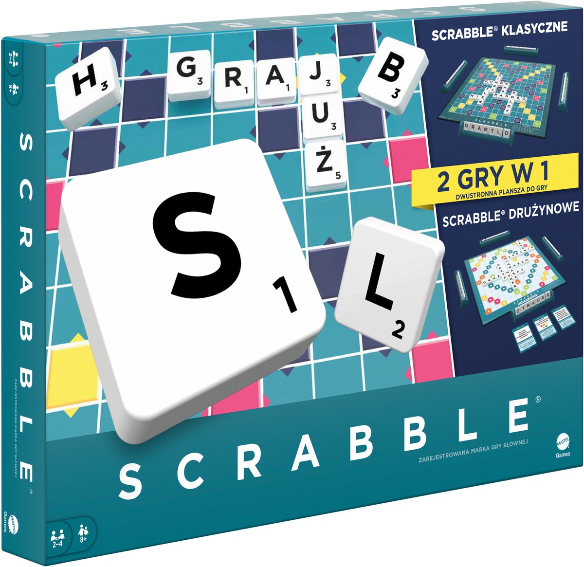 Scrabble Together - Bordspel - Twee spellen in een