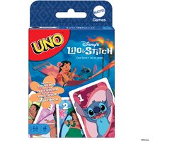 UNO - Lilo & Stitch Kaartspel | Mattel Games UNO Disney's Lilo en Stitch kaartspel |kerstcadeau | Disney's Card Games | Limited Edition Lilo & Stitch UNO Kaartspel