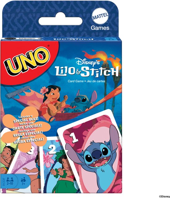Jeu de cartes Lilo & Stitch UNO