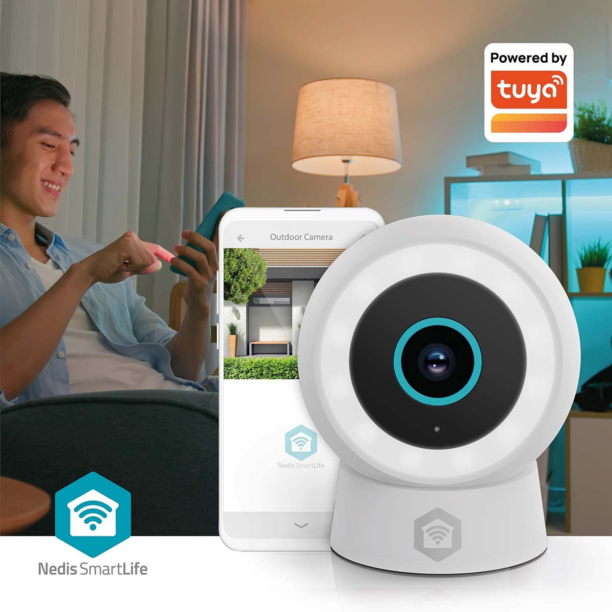 Nedis SmartLife Beveiligingscamera Buiten met - afbeelding 3