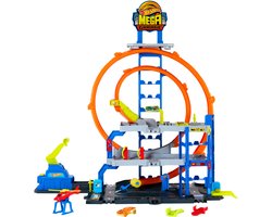 Hot Wheels Mega Loop Garage - Racebaan