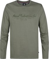 Petrol Industries - Heren Ronde Hals Sweater Pierre - Groen - Maat XL