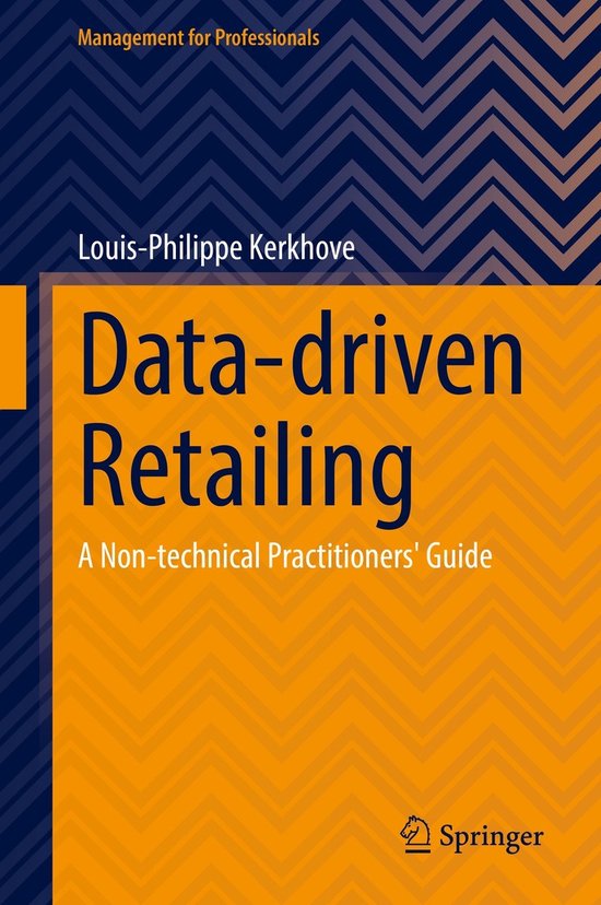 Management for Professionals- Data-driven Retailing - cover