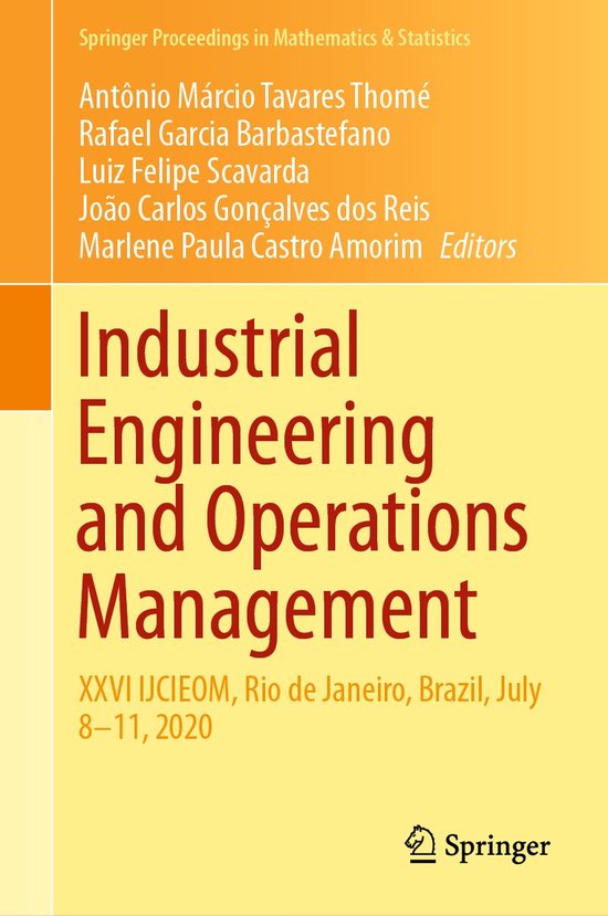 Industrial Engineering and Operations Management - cover