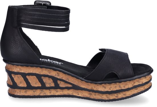 Rieker N2501 Nero/zwart/zwart, zwart, 36 EU