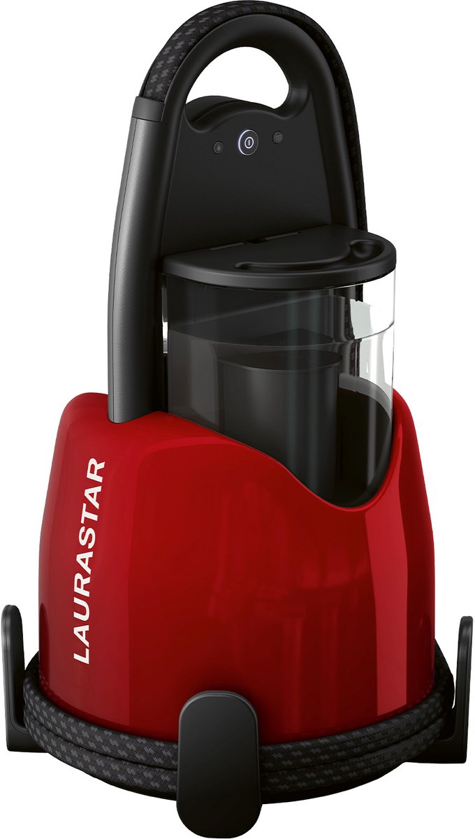 Laurastar Lift Original Red, Stoomstrijkijzer, 3-in-1 Strijkstation, dat je kleding ontvouwt, Strijkt en reinigt, Hygiënische DMS-stoom — afbeelding 4