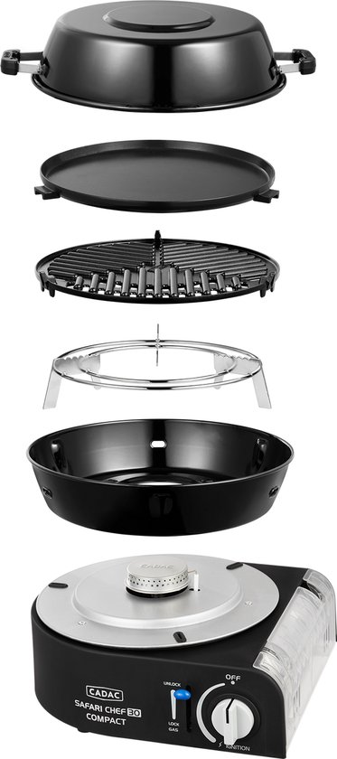 CADAC Safari Chef Compact lite gasbarbecue