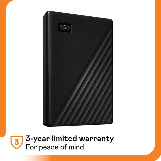 RFWR® 4 TB Draagbare Harde Schijf - Slanker Ontwerp met Beveiligingssoftware en Back-up Functies van Merkloos — afbeelding 2