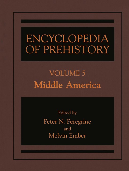 Encyclopedia of Prehistory - cover
