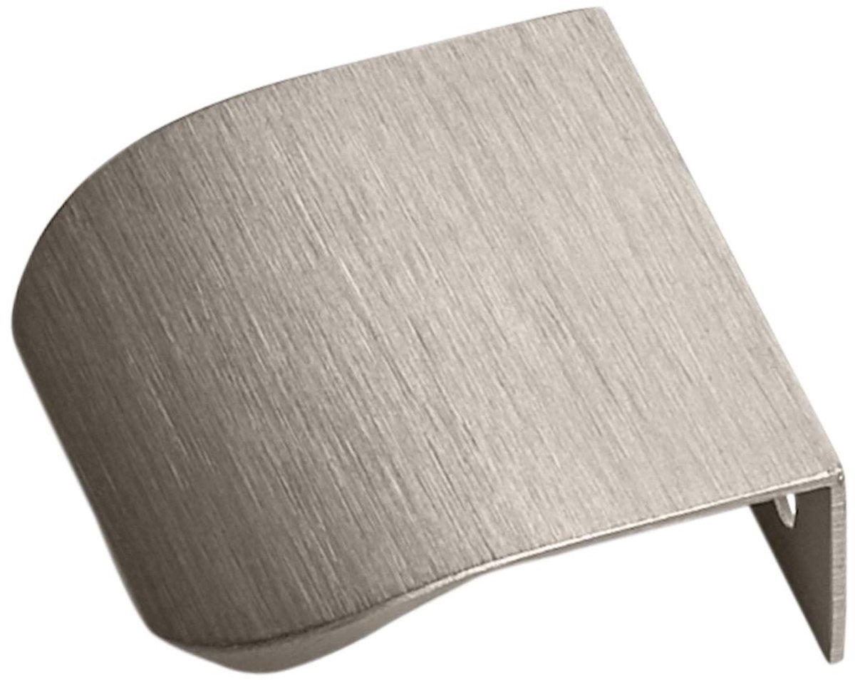 Greeplijst meubelgreep OLA lengte 40 mm BA 20 mm RVS look geborsteld keukengreep ladegreep profiel kastgreep aluminium van SO-TECH