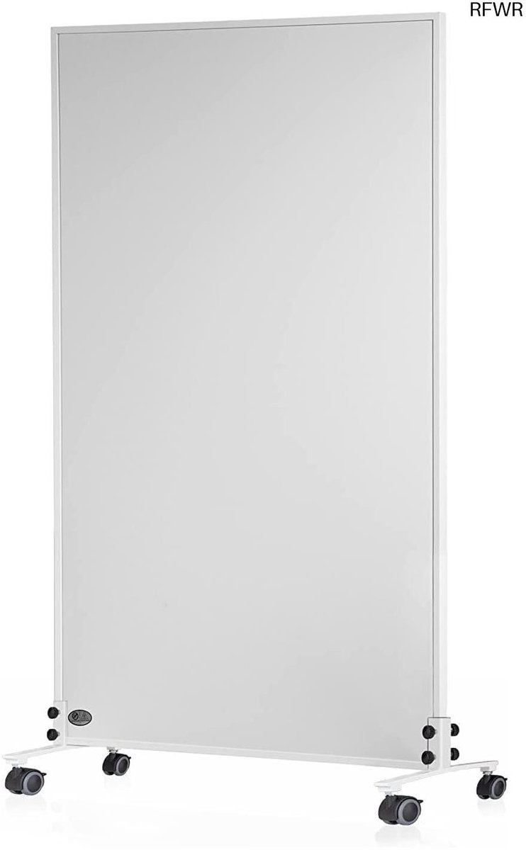 RFWR® Vrijstaand Infraroodverwarming van 450 Watt – Energiezuinig en Snelle Warmte binnen 2 Minuten – Mobiele Verwarming met Thermostaat en Voeten