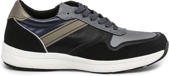 Duca di Morrone - Sportschoenen - Heren - DEREK - black,tan | bol.com