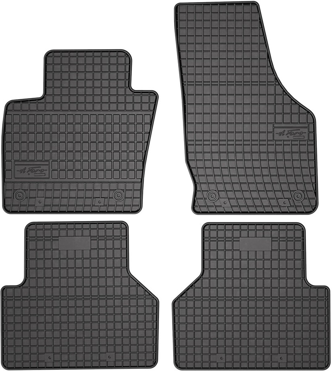 Rubbermatten Audi Q3 2011-2018 - Frogum