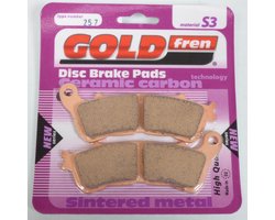 goud fren remblok voor motor honda 700 nc sd 2012 tot 2014 avd / abs/dct nieuw