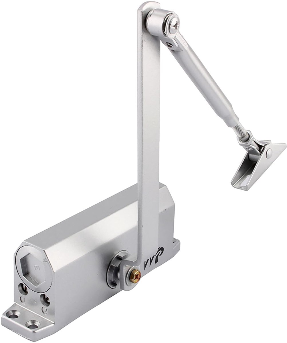 Image of 1 x automatische deurdranger verstelbare bediening tot 65 kg (1 stuk 45-65 kg), handleiding in het Engels beschikbaar