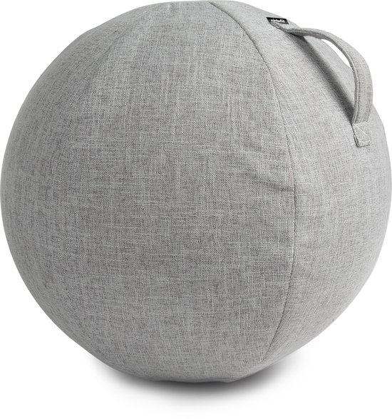 VirtuFit Housse De Protection Pour Ballon De Fitness 65 Cm – Coton & Lin Confortable Avec Poignée