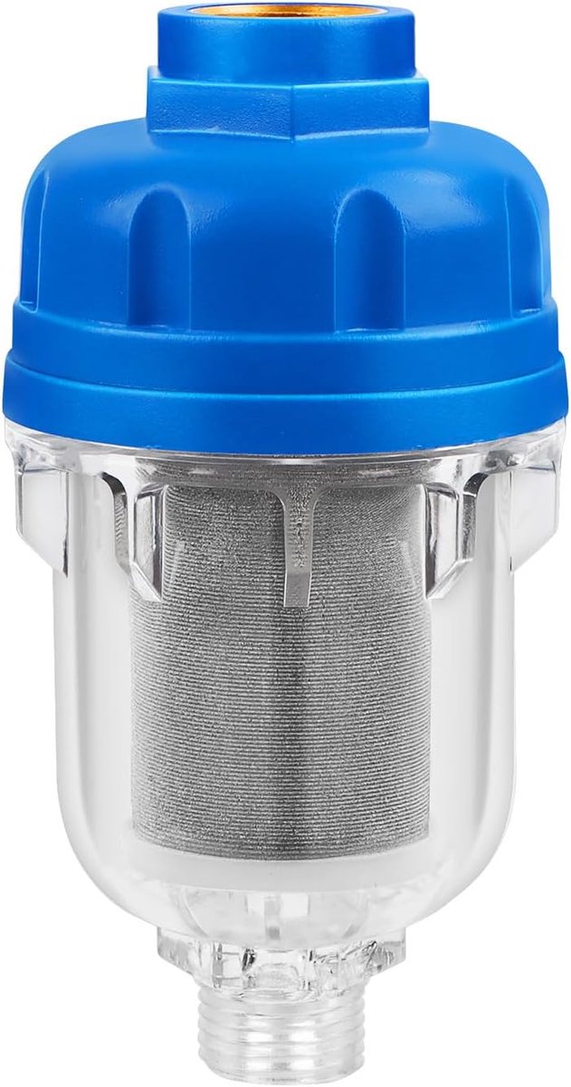 Douchefilter, waterfilter, douche met vuilvangbak van roestvrij staal, douchekop, filter, waterfilter, waterfilter, waterfilter, waterfilter voor hard water, kalkfilter, douche en onzuiverheden