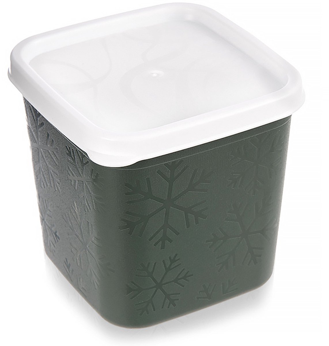 Voedselcontainer met Deksel Groen 380 ml - Vershoudbakjes - Vershouddoos - Bakjes - Diepvriesbakjes - Vershouden