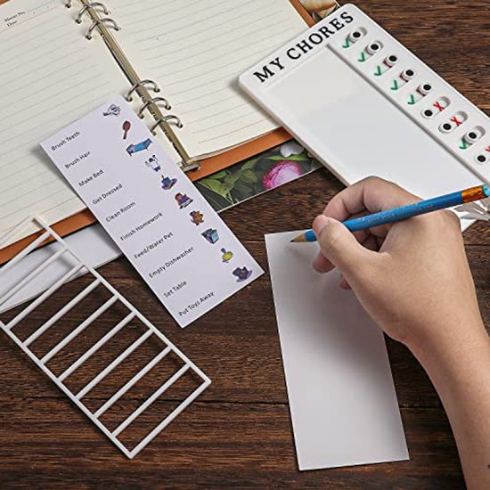 Checklist Boards, To Do List Checklist Board, 4 stuks memo