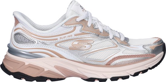Skechers Hands Free Slip-Ins Stamina Sport dames sneaker - Zilver