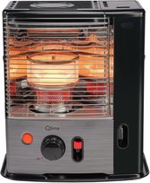 Qlima R 8128S C-2 - Petroleumkachel - Dubbelglasbrander - 2800 Watt - Ruimtes tot 105 m³