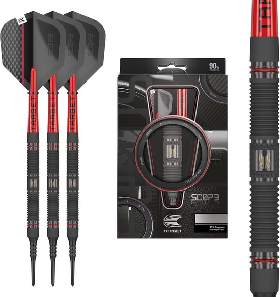 Target Scope 10 90% Soft Tip - Dartpijlen van Target — afbeelding 2