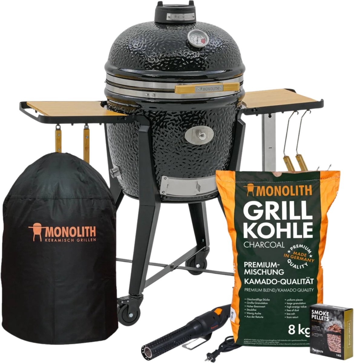 Monolith ONE.55 Starterset - Premium Kamado Barbecue -