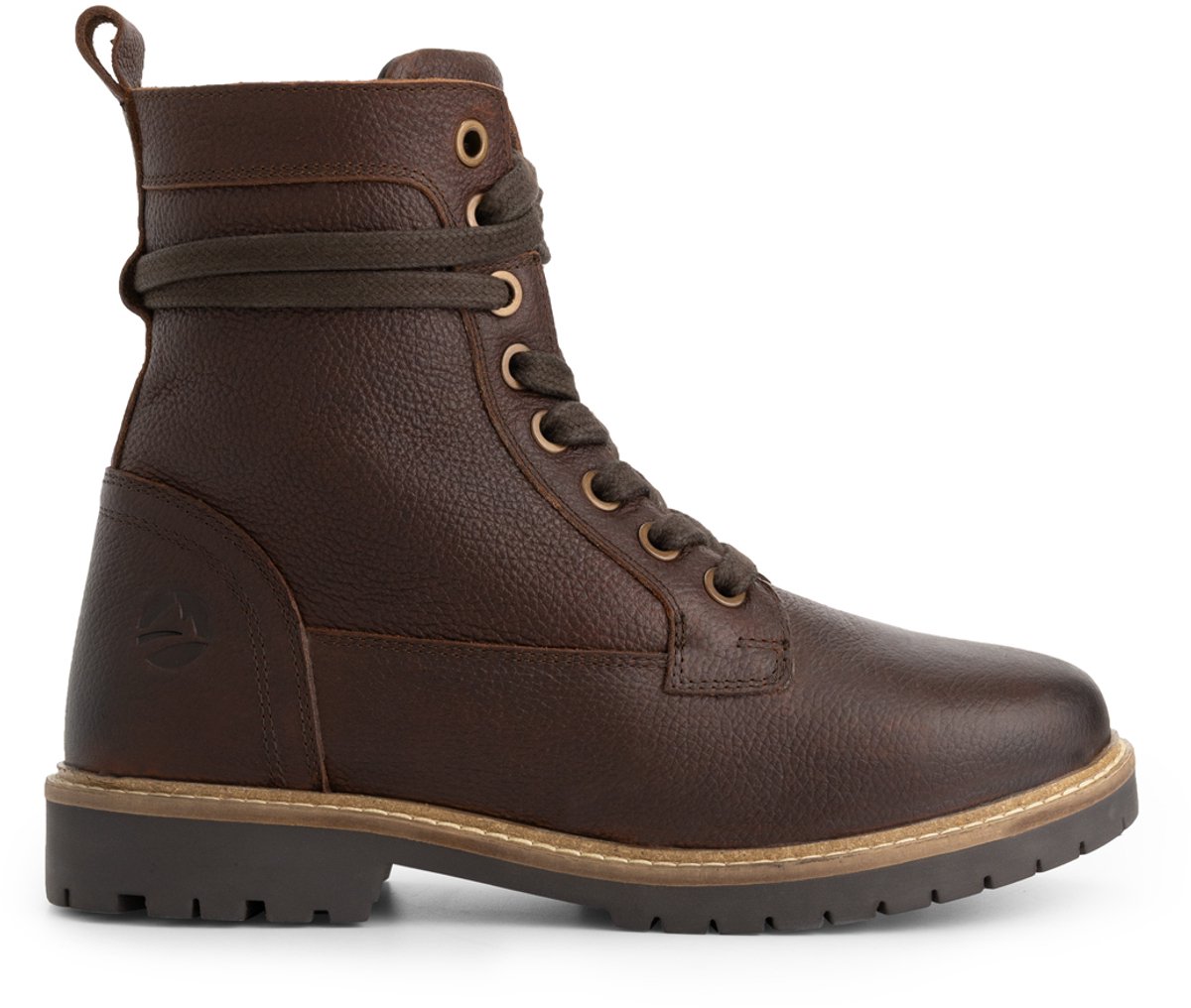 Travelin' Kongsmark Dames - Veterboots - Wolgevoerd - Donkerbruin