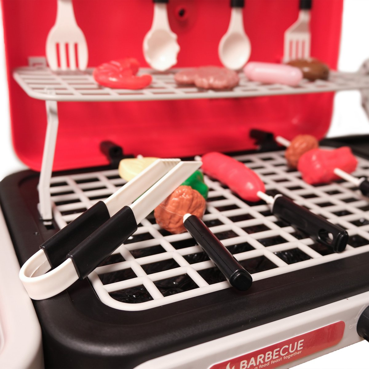Zoem - Speelgoed BBQ - Barbecue - Stoom - Verlichting - 35 accessoires — afbeelding 2