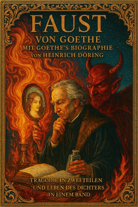 Faust von Goethe mit Goethe's Biographie von Heinrich Dörin ... - cover