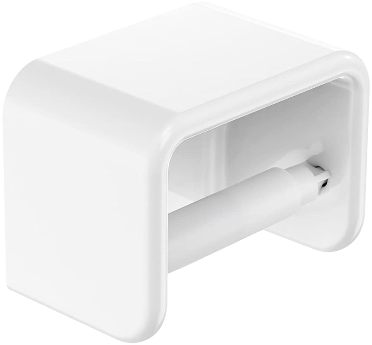 Roca -A3870ZB000 Toiletrolhouder met keramisch deksel, schacht, 145 x 110 x 95 mm, wit