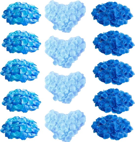 ByShane - Nepbloemblaadjes voor Huwelijk - Decoratie Polyester Roos Bloemblaadjes - Romantische Sfeer - Bruiloftsvoorstel - 3000 Stuks