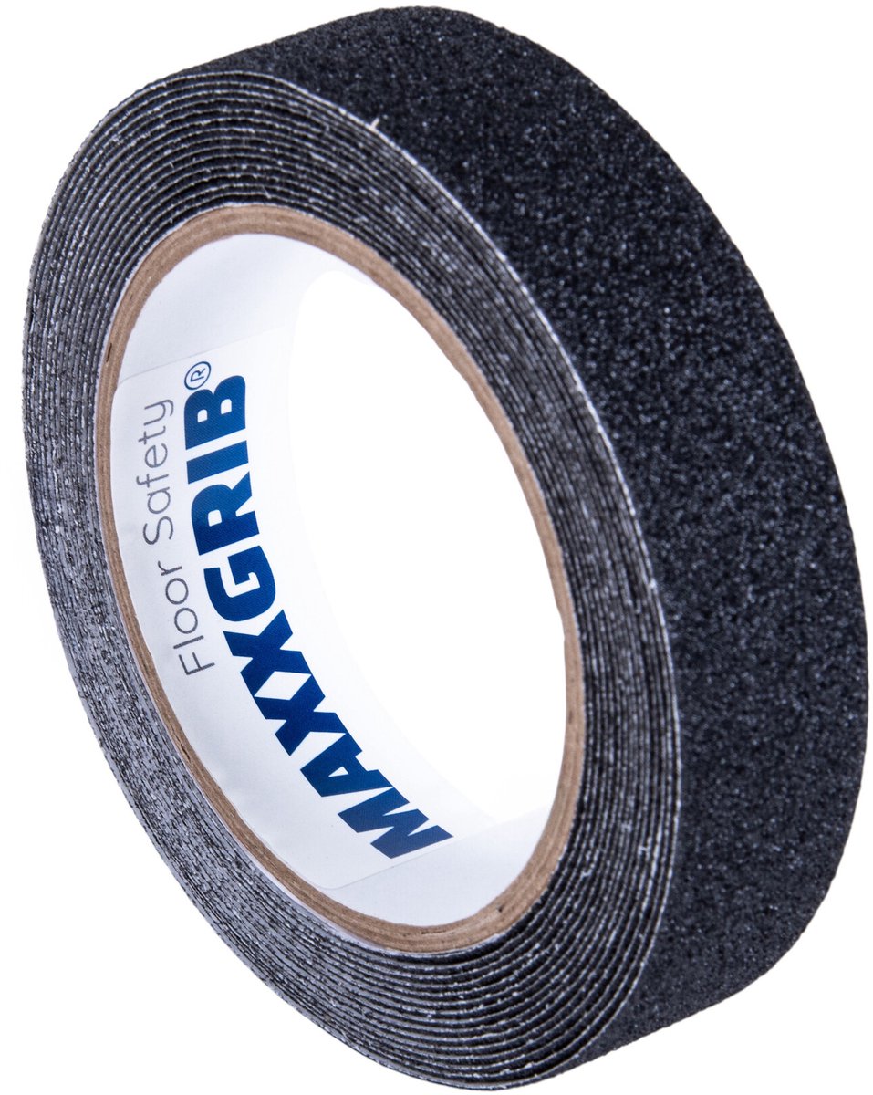 Maxxgrib Anti-slip tape 25mm x 4,5m Zwart