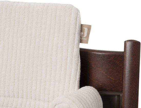 Jollein Stoelverkleiner Meegroei - 46x30cm - Cloudy Rib Oatmeal — afbeelding 4