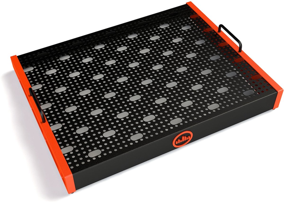 Temple Audio Design TRIO 21 Temple Red - Pedalboard voor gitaren