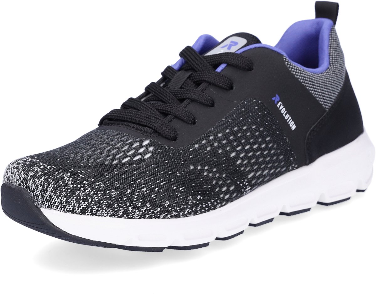 Rieker Evolution Mesh Sneaker zwart