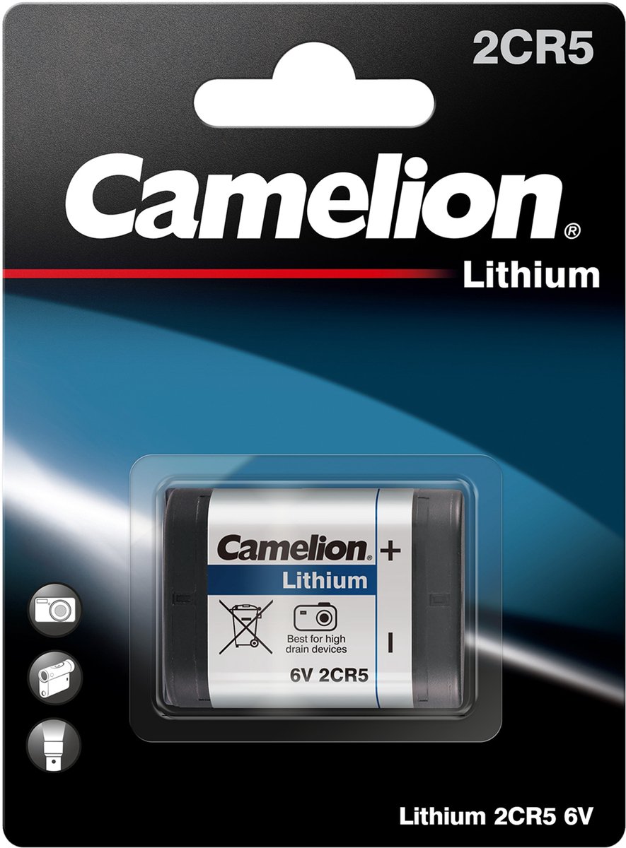 Camelion 2CR5-BP1 battery Lithium